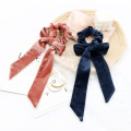 UNIQ Wholesale 2021 American Style Customize Corduroy Scrunchies Hair Accessories Supplier Big Hair Tie